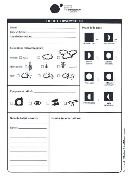 Ficheobservation